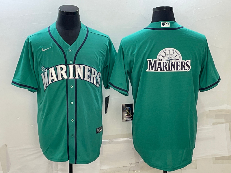 Men's Seattle Mariners Aqua Alternate Team Jersey